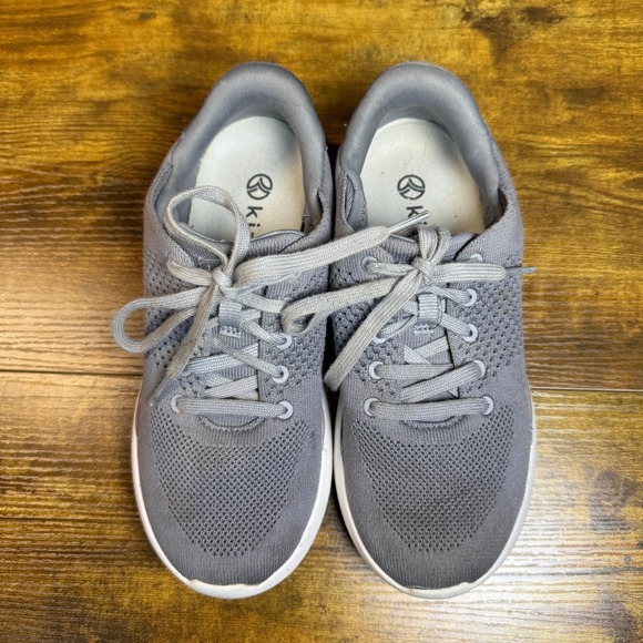 Kizik Womens Gray Sneakers HandsFree Labs Slip‎ On Shoes Size 7 Casual - Picture 4 of 8